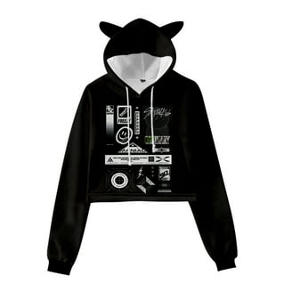 Kpop Stray Kids MANIAC Cat Ear Hoodie Sweatshirt America Tour 2022
