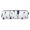 thumbnail image 4 of Rocae Lavender Flowers for Pen and Marker Pouch with Zipper for Men and Women, Stationery Bag Pen Holder for Work and Office, 4 of 9