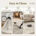 thumbnail image 5 of Roxstand Washable Area Rugs 6x9, Stain Resistant Lightweight Abstract Rugs for Living Room, Non Skid Farmhouse Bedroom Rugs(6'x9', Abstract-Beige), 5 of 9