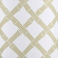 thumbnail image 2 of Exclusive Home Bamboo Trellis Indoor Outdoor Light Filtering Grommet Top Curtain Panel Pair, 54"x120", Khaki Ivory, Set of 2, 2 of 8