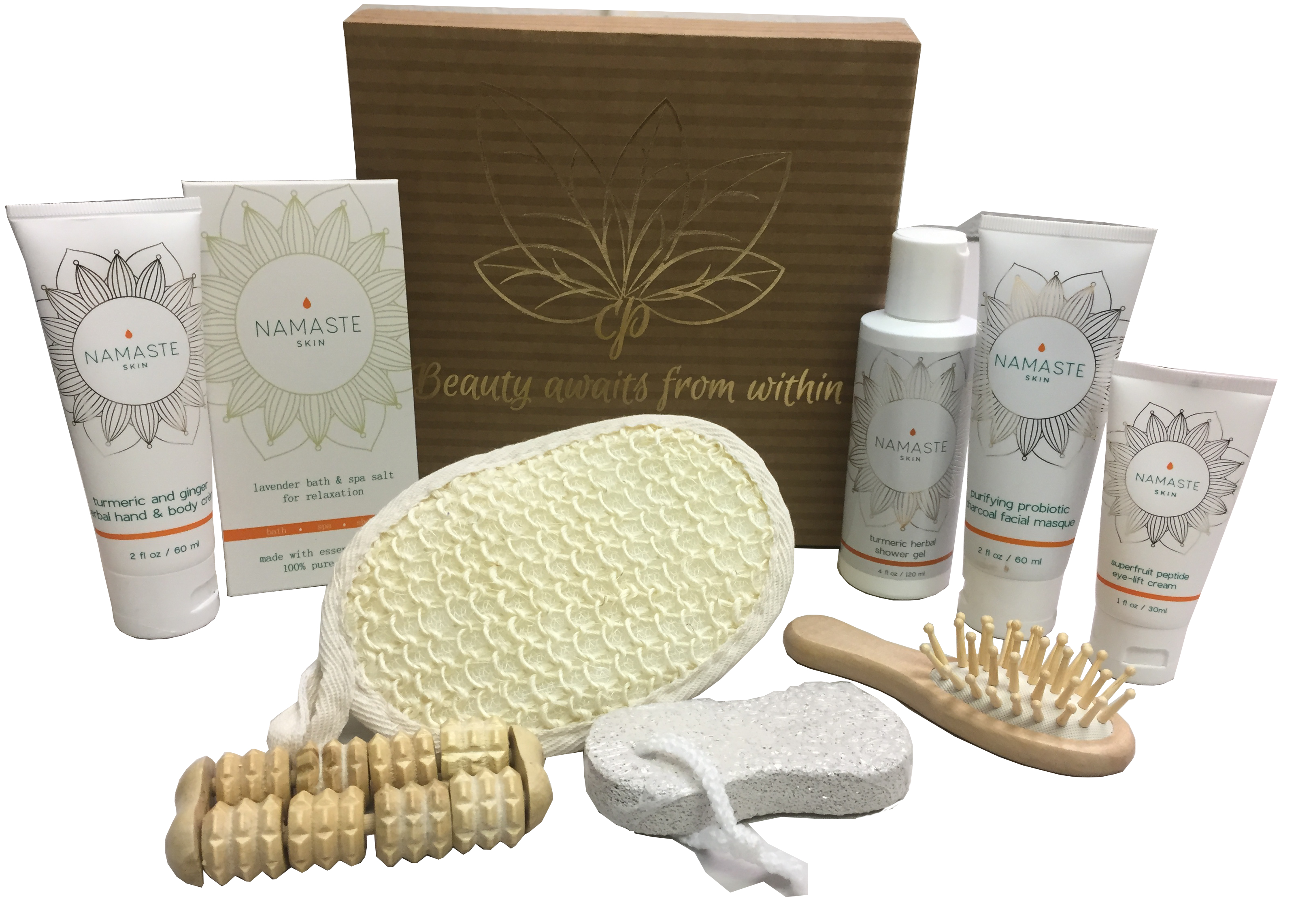 Holiday Collection Home Spa Bath and Body Natural Skin Care Gift Sets