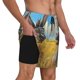 thumbnail image 2 of Balery Funny Countryside Donkey Bañador para hombre, shorts de playa de secado rápido con entrepierna y forro de compresión-XX-Large, 2 of 6