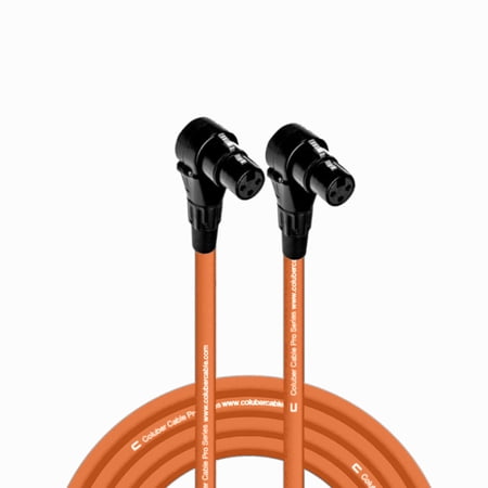 Coluber Cable - Right Angle XLR Female to Right Angle XLR Cable Female