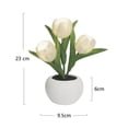 thumbnail image 3 of Led Simulation Tulip Night Light Fake Flower Table Lamp Ornaments For Home Living Room Desktop Decor, 3 of 9