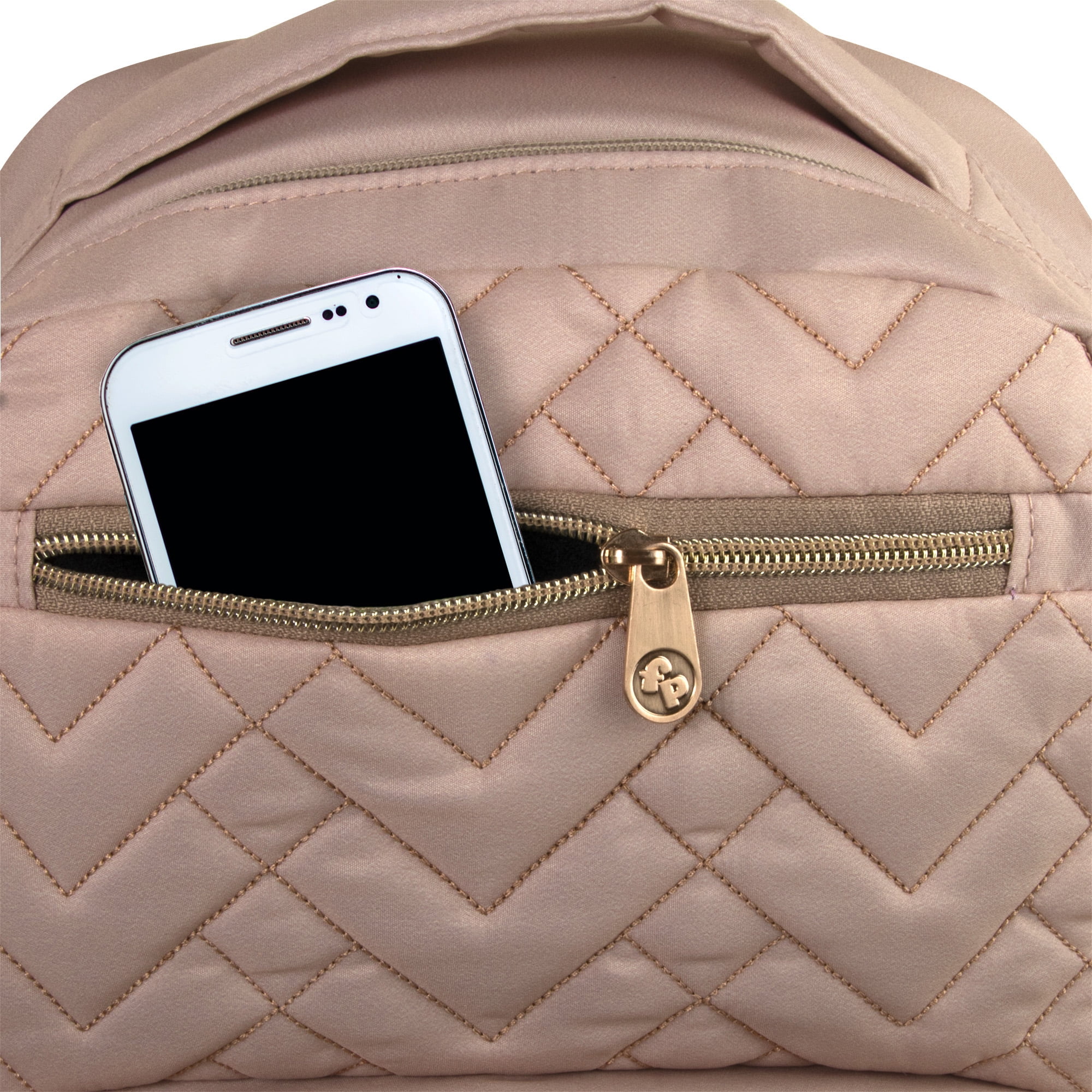 Fisher price gold zipper diaper bag online