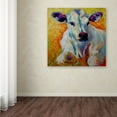 thumbnail image 3 of Trademark Fine Art 'White Calf' Canvas Art by Marion Rose, 3 of 3