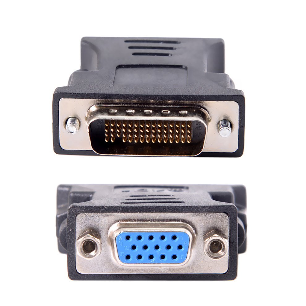 DMS-59 Male to Dual VGA 15 Pin Female Computer Video Cable Adapter Y Splitter 