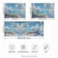 thumbnail image 2 of Yayeee Pillowcase Queen Size Set of 2 Satin Wrinkle Resistant Pillow Case, Crystal Ocean, 2 of 8