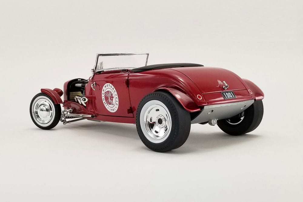 Indian Motorcycles 1934 Hot Rod Roadster, Red - GMP 18958 - 1/18