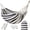 Blue White, variant on HappyPicnic Double Hammock with 9.8FT2 Rope, Portable 2 Persons Hammock with Carrying Bag- Patio Hammocks Hanging Camping Bed for Patio, Backyard, Porch, Outdoor and Indoor Use