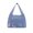 #002-Blue, variant on YiJuHui Large Tote Bag for Women, Casual Work Commute Bag, Lightweight Portable Handbag with Zipper Pocket, Durable Cloth Shopping Bag for Lunch, Travel, and Daily Use