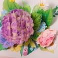 thumbnail image 6 of Dsseng 2Pcs 3D Paper Carving Holiday Greeting Card Hydrangea Design Creative Hollow Out Greeting Card Festival Gift Card, 6 of 7