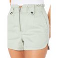 thumbnail image 4 of Celebrity Pink Juniors and Juniors Plus Paperbag Waist Shorts, Sizes XS-4X, 4 of 4