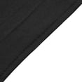 thumbnail image 5 of BalsaCircle 8x5 feet Black Matte Fitted Spandex Half Moon Wedding Arch Backdrop Stand Cover Party Events Decorations, 5 of 7