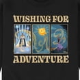 thumbnail image 3 of Disney Wish - Wishing For Adventure - Men's Crew Neck Fleece Pullover, 3 of 5
