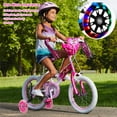 thumbnail image 4 of Bike Training Wheels for 12 14 16 18 20 Inch Kids Bike, Heavy Duty Bicycle Flash Training Wheel for Single Speed Bike, 4 of 7