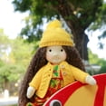 thumbnail image 3 of BlissfulPixie Easter Present Waldorf Doll Handmade Rag Doll - Plush Doll Birthday Present with Beautiful Present Box-Ariana 12", 3 of 4