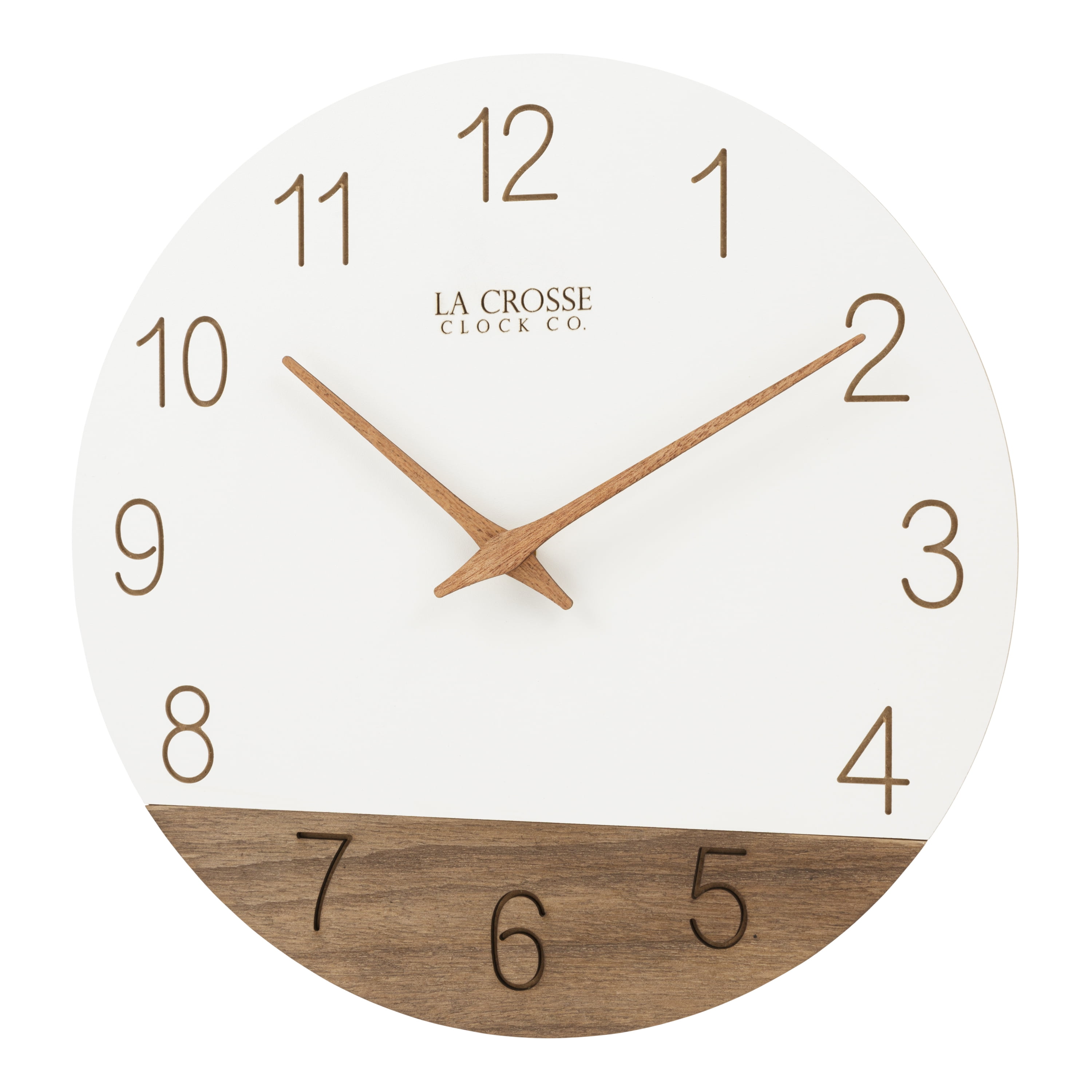 La Crosse Technology 12 X 236 White Analog Round Contemporary Wall Clocks