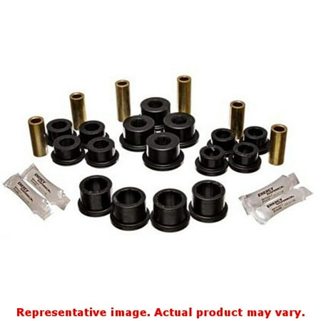UPC 703639082163 product image for Energy Suspension 11.3108G Control Arm Bushing Set Black Rear Fits:MAZDA %7C %7C | upcitemdb.com