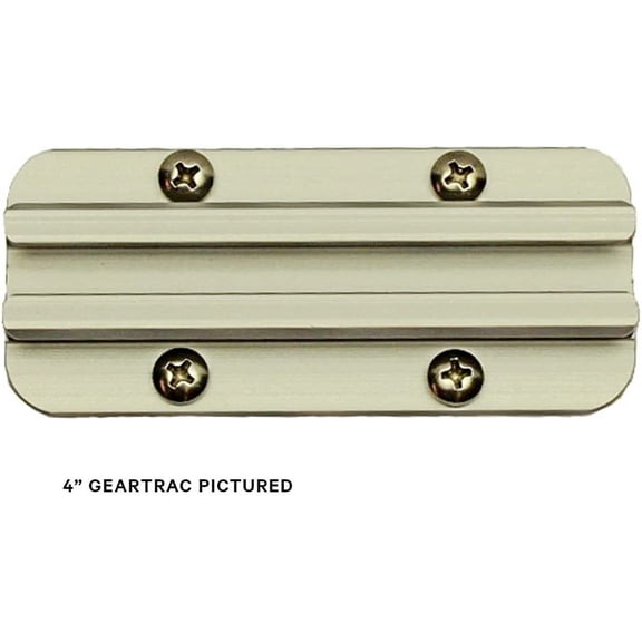YakAttack Gen II GearTrac, 4", GT175, Silver - GT175G2-04