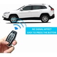 thumbnail image 4 of Key Fob Cover Compatible with Mitsubishi Outlander 4 Button TPU Leather Silicone Keychain Case Holder Protector,4 Buttons B Silver Black, 4 of 5
