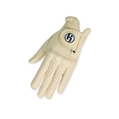 hj glove women's solite golf glove, cream, medium, left hand by