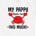 thumbnail image 4 of Inktastic My Pappy Loves Me Boys or Girls Baby Bodysuit, 4 of 5
