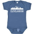 thumbnail image 3 of Inktastic Cleveland Ohio Skyline City Silhouette Boys or Girls Baby Bodysuit, 3 of 5