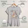 thumbnail image 3 of Women's Winnie the Pooh Winnie Christmas Lights  Graphic T-Shirt, 3 of 9
