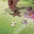 thumbnail image 4 of Ambesonne Spa Jigsaw Puzzle, Garden Peaceful Mind, Heirloom-Quality Fun Activity for Family Durable Cardboard, 1000 pcs, Green Pink, 4 of 5