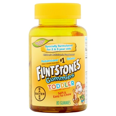 Flintstones Toddler Gummies Children's Multivitamin, 80 Count