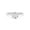 10K White Gold, variant on 2.00 Carat (ctw) 6-Prong Solitaire Engagement Rings For Women, Round Lab Created Moissanite Promise Ring For Her In 10k Solid Rose Gold | VVS1 Quality 2 ct Ring Size-8.5