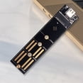 thumbnail image 1 of Adaptador convertidor M.2 a USB 3,1 tipo C SATA/NVME para SSD 2230 2240 2260 2280 M2, 1 of 5