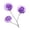 L, variant on Artificial Flowers Zinnias Silk Flowers with Stems Blue Zinnia Elegans Artificial Flowers for Outdoors Floral Arrangements Table Centerpieces Wedding Party Home Spring Summer Decor