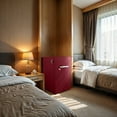 thumbnail image 6 of Frigidaire 4.5 cu. ft. retro compact fridge built-in side bottle opener W: 21.65" x L: 22.24" X H: 32.91" (Merlot), 6 of 6