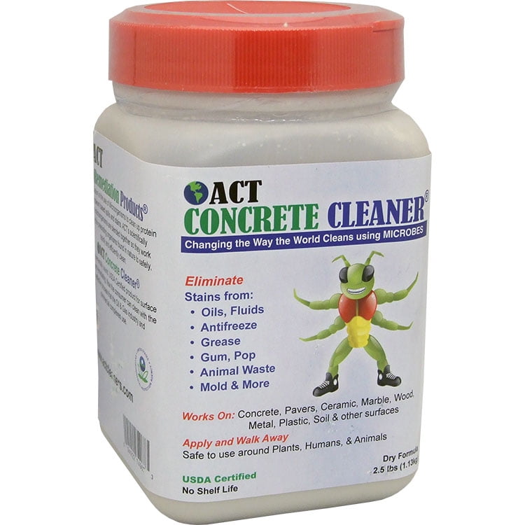 ACT CC2002 Concrete Cleaner Dry Formula 2.5 LBS