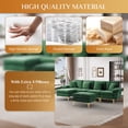 thumbnail image 5 of Wiilayok 114" U-Shaped Sectional Sofa,Chenille Modular 4 Seat Sofa Set for Living Room,Convertible L Shaped Sofa Couch Set with Chaise Lounge, Ottoman and Pillows, 5 of 8