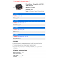 thumbnail image 2 of Blower Motor - Compatible with 1980 - 1986 Jeep CJ7 1981 1982 1983 1984 1985, 2 of 2