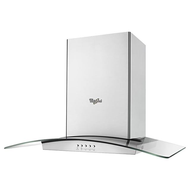 Campana de Pared Whirlpool WVW75UC6DS con LED 90 cm Gris Acero