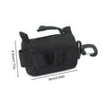 thumbnail image 3 of Pouches Belt Bag Outdoor Buckle Bag Small Wallet Purse Belt Bag Keychain Zippers Case for Camping, 3 of 8