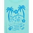 thumbnail image 2 of Wonder Nation Girls Sunshine Graphic Crew Neck Tank Top, Sizes 4-18 & Plus, 2 of 4