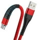 thumbnail image 2 of Cable de datos tejido adecuado para Apple Android TypeC línea de carga de teléfono móvil 2.4A línea de carga rápida, 2 of 5