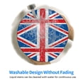 thumbnail image 4 of British Flag Round MousePad Washable Non-Slip Rubber Base Small Mouse Mat, 7.9×7.9 inches, 4 of 6