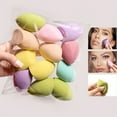 thumbnail image 3 of CHUANK 12pcs Vibrant Beauty Blender Set - Hypoallergenic Non-latex Sponges for Flawless Liquid  Cream & Powder Application - Wet/Dry Dual-Use  Suitable for All Skin Types, 3 of 6