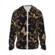 thumbnail image 1 of Fotbe Modern Golden Butterfly Chaqueta con Protección Solar UPF 50+ para Hombre y Mujer, Camisa con Capucha y Bolsillos-X-Large, 1 of 7