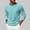 Sky Blue, variant on FRSASU Men's Shirt Striped Cotton Spandex Crewneck Long Sleeve Basic Pullover Casual Lightweight Loose Versatile Workout Tops Sky Blue