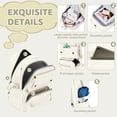 thumbnail image 2 of Inadays School Backpack, Large Capacity Bookbag for 15.6 Inch Laptop, Water-Resistant Cute Girlish Backpacks for Teen Adults Tween, Lightweight Travel Daypack for Primary Middle School College, 2 of 6