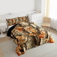 thumbnail image 3 of Homewish Autumn Leaves 2pcs Bedding Comforter Set For Teens Boys Girls,Botanical Plants Twin Comforter Sets,Tree Branches Breathable Bedding Set,Super Cozy Room Decor,Reversible, 3 of 8