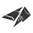 Front Window Louver Shutter Vent Cover Trim For Honda For Civic For