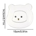 thumbnail image 2 of Bear Snack Plates, Cute Dinner Plates, Food Plates For Party And Kids, Cartoon Biscuit And Candy Plates Food Grade Standards, 2 of 8